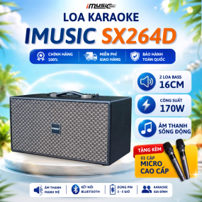 LOA XÁCH TAY IMUSIC SX 264D
