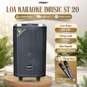 LOA KARAOKE DI ĐỘNG IMUSIC ST 20 