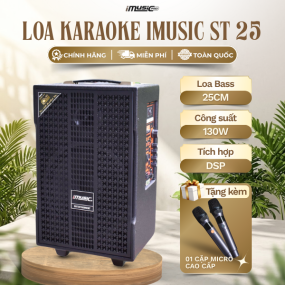LOA KARAOKE DI ĐỘNG IMUSIC ST 25