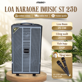 LOA KARAOKE DI ĐỘNG IMUSIC ST 25D