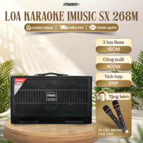 LOA XÁCH TAY IMUSIC SX 268M