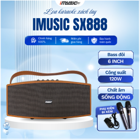 LOA KARAOKE XÁCH TAY IMUSIC SX 888