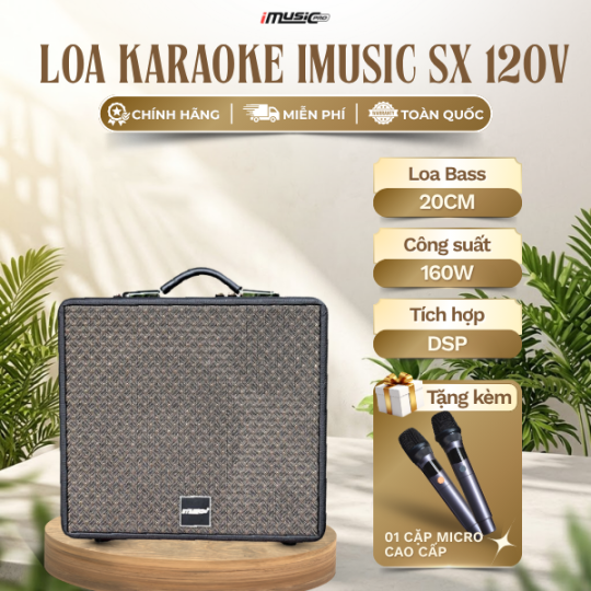 LOA XÁCH TAY IMUSIC SX 120V